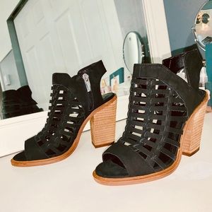 Vince Camuto Peep Toe Bootie